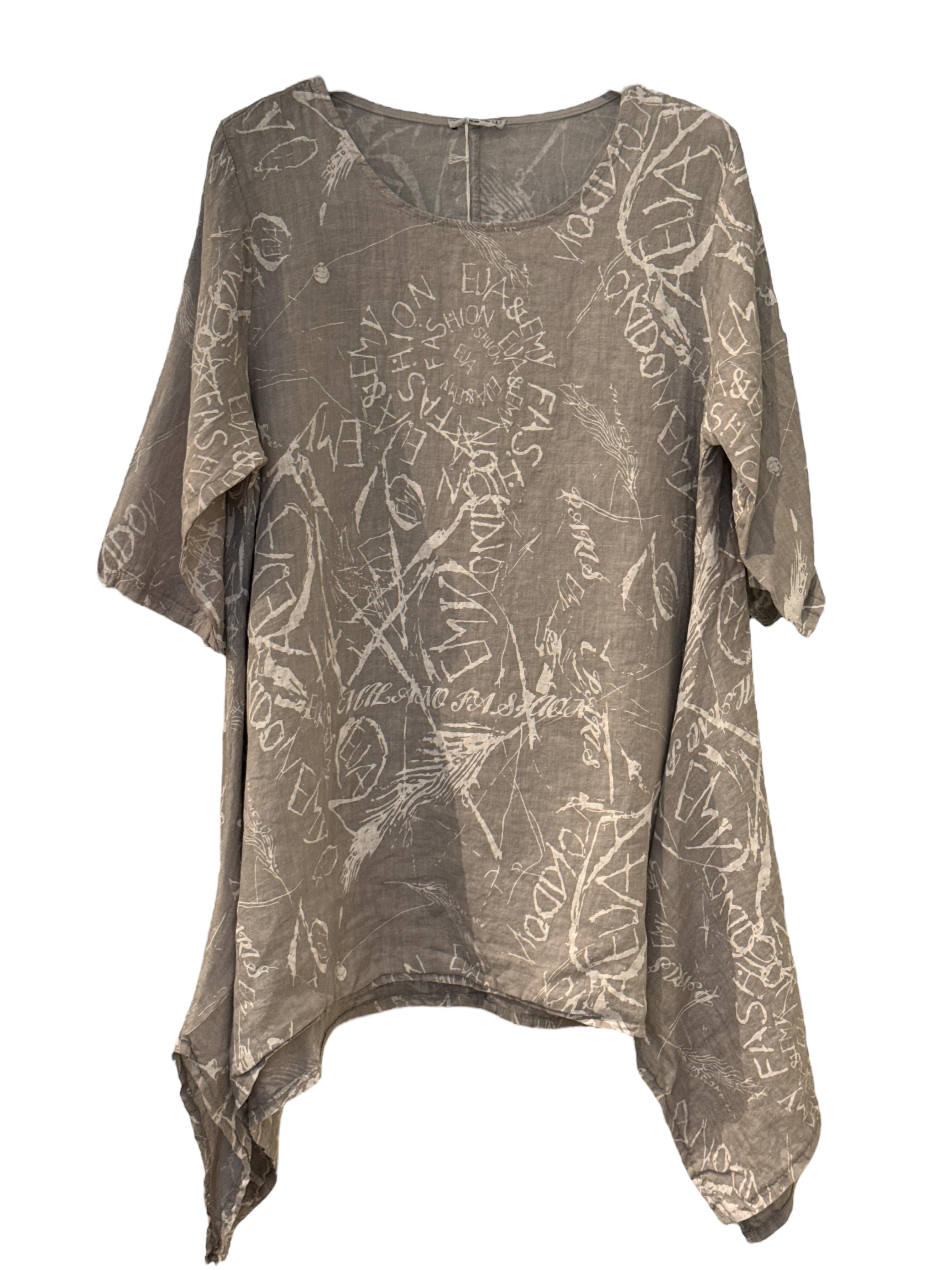 linenhemd 6520b - Moonshine