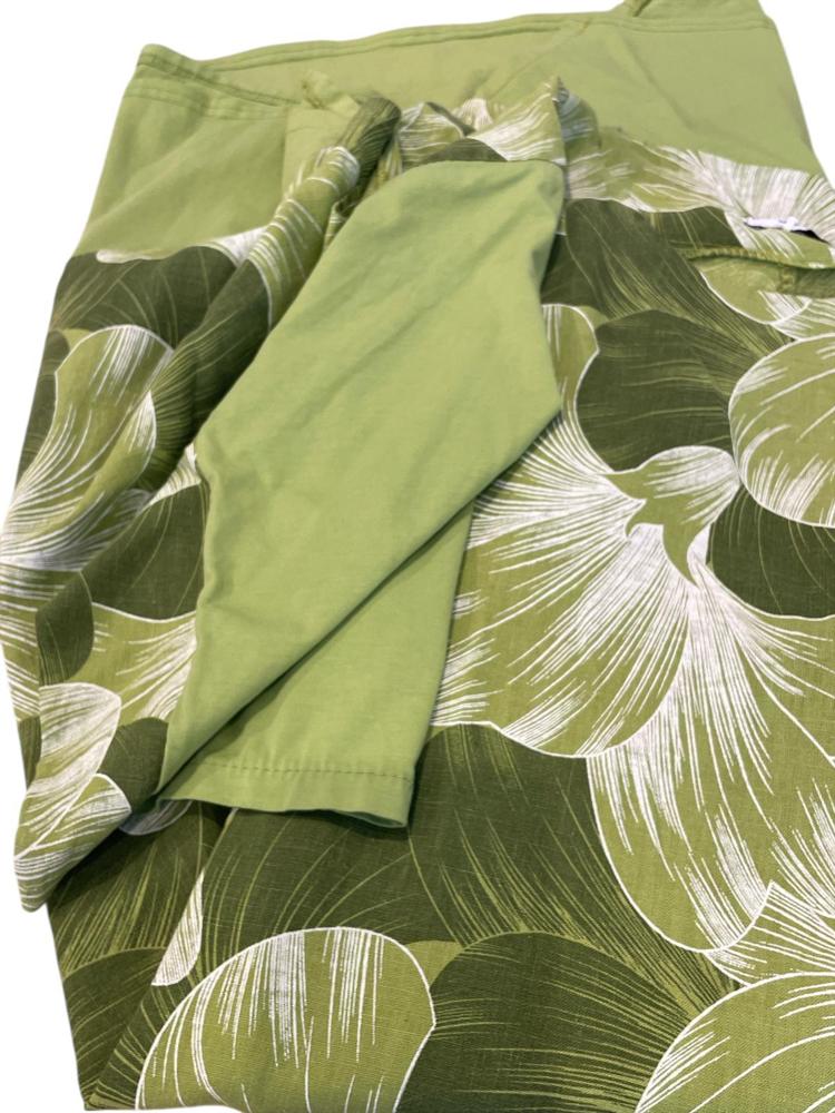 linen viskose blumenkleid 24216 - Moonshine