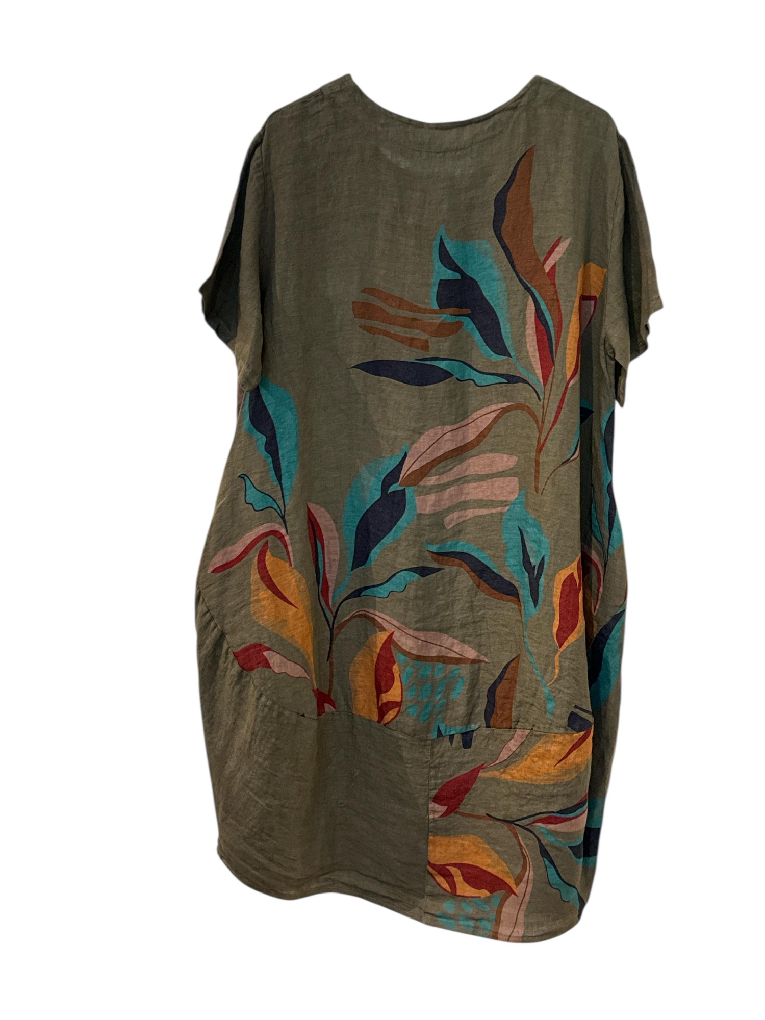 kleid mit blumenmuster 91907 - MB Style
