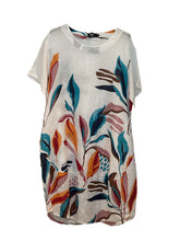 kleid mit blumenmuster 91907 - MB Style
