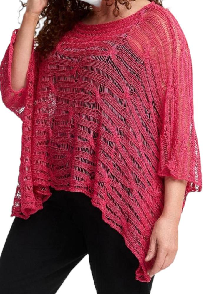 gehäkelter stilvoller pulli a2805 - Amandine